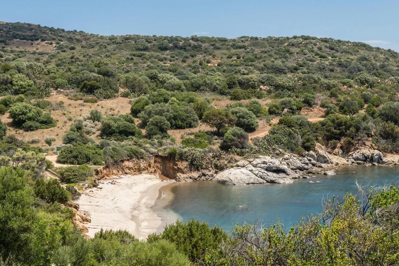 Prázdninový dům Vila Accu Is Prezzus Tipo H Fronte Mare Villasimius